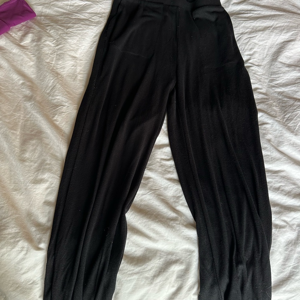 Banana Republic Black Wide Leg Pants